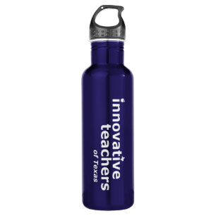Text-Logo-Flasche Edelstahlflasche