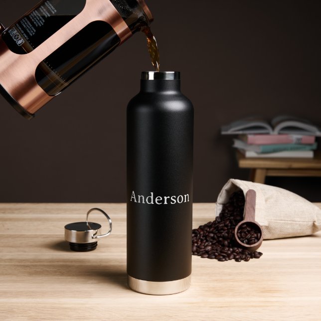 Text löschen Eigene Gestaltung ersetzen 32 oz Trinkflasche (Kaffee (gedreht))