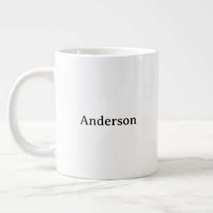 Text löschen Eigene Jumbo-Design ersetzen Jumbo-Tasse