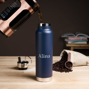 Text löschen, eigenes Design hinzufügen 25 oz Trinkflasche