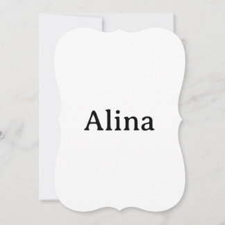 Text löschen, eigenes Design hinzufügen Halterung Einladung