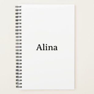 Text löschen, eigenes Design hinzufügen klein 5,5" Planer