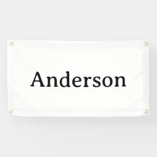 Text löschen und eigenen Entwurf ersetzen 1,6' x 3 Banner