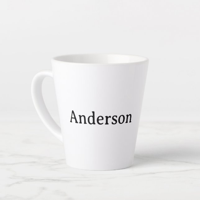Text löschen und eigenes Design ersetzen 12 oz Kle Milchtasse (Linke Ecke)