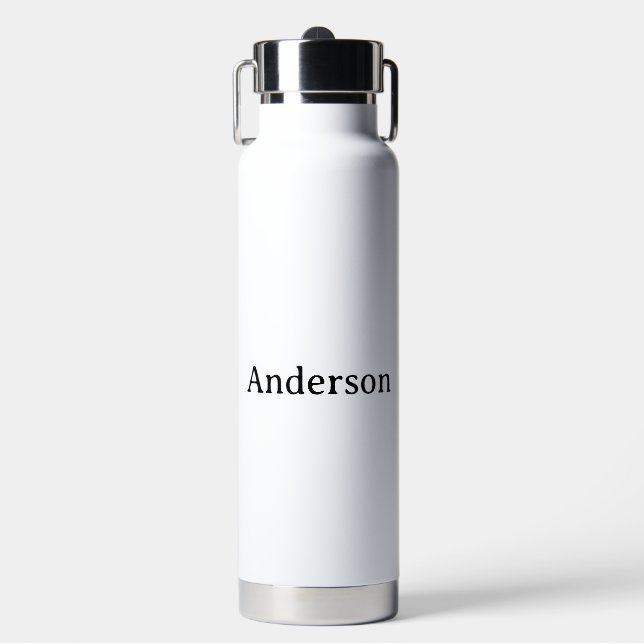 Text löschen und eigenes Design ersetzen 25 oz Trinkflasche (Vorderseite)