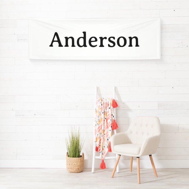 Text löschen und eigenes Design ersetzen 2,5' x 10 Banner (Insitu)