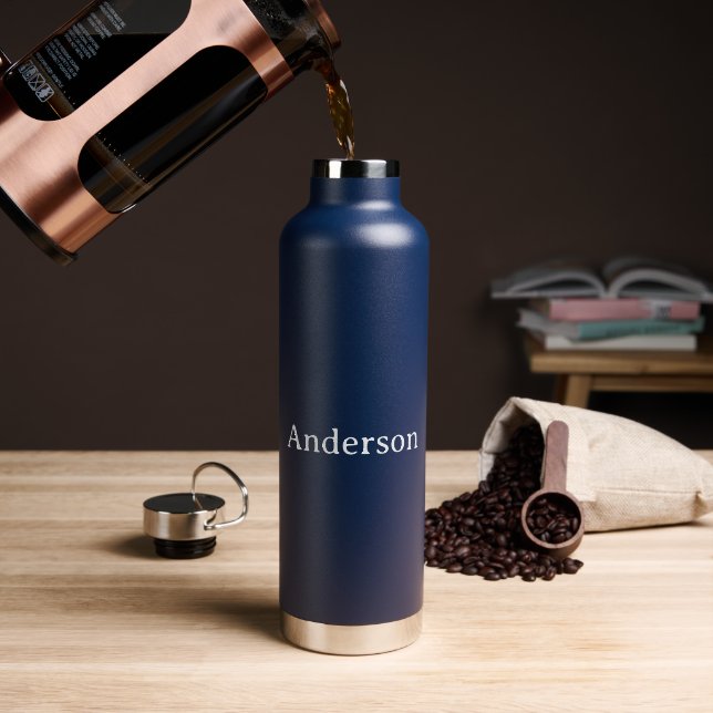 Text löschen und eigenes Design ersetzen 32 oz Trinkflasche (Kaffee (gedreht))