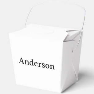 Text löschen und eigenes Design ersetzen 3" x 2,75 Geschenkschachtel
