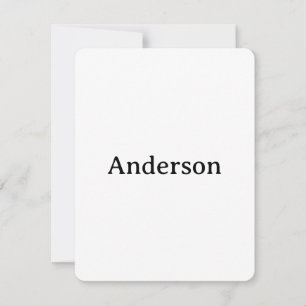 Text löschen und eigenes Design ersetzen 4,25"x5,5 Dankeskarte