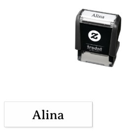 Text löschen und eigenes Design hinzufügen 1,4" x  Permastempel
