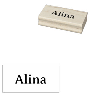 Text löschen und eigenes Design hinzufügen 1,5" x Gummistempel