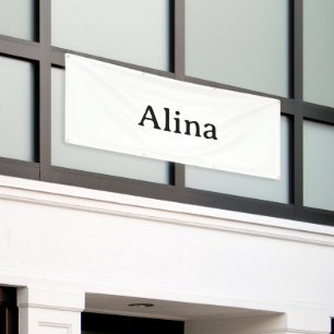 Text löschen und eigenes Design hinzufügen 2,5' x Banner