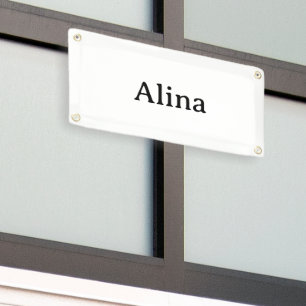 Text löschen und eigenes Design hinzufügen 2' x 1' Banner