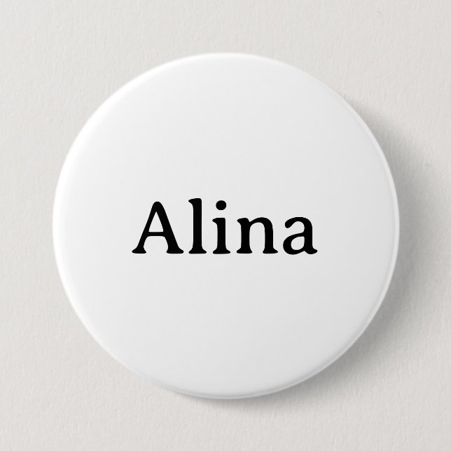 Text löschen und eigenes Design hinzufügen Großer  Button (Vorderseite)