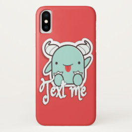 Text Me Case Mate Selten Es iPhone X Fall