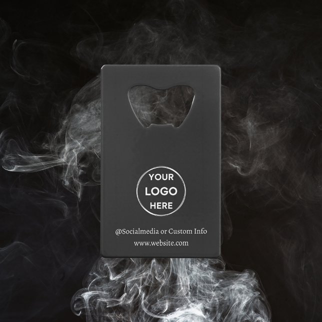 Text mit benutzerdefinierten Schwarzen Logos Moder Geldbeutel Flaschenöffner (Von Creator hochgeladen)