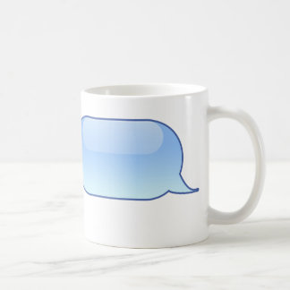 Text-Mitteilungs-Tasse Tasse