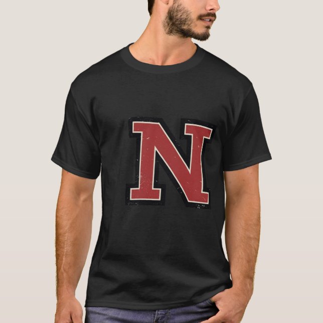 Text "N" T-Shirt (Vorderseite)