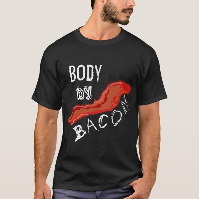 Text nach Bacon T-Shirt (Vorderseite)