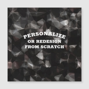 Text oder Design hier - Erstellen Sie eine benutze Magnetkarte