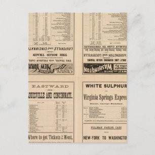Text Page Chesapeake und Ohio Ry Postkarte