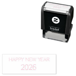 Text Stempel mit eigenem Text selbstfärbend