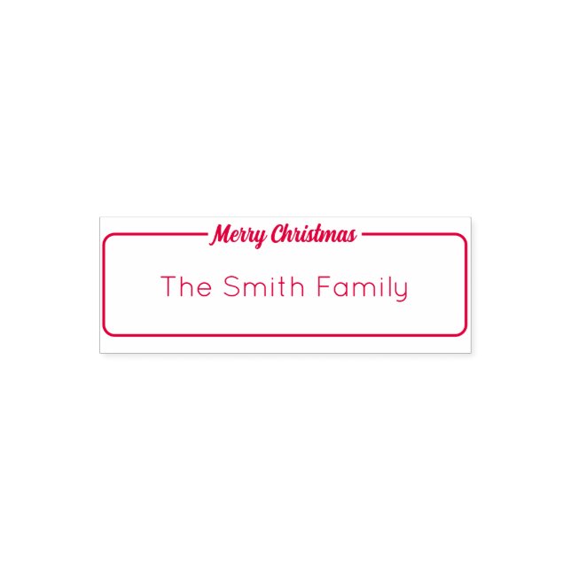 Text-Template für die Weihnachts-Skriptfamilie Permastempel (Design)
