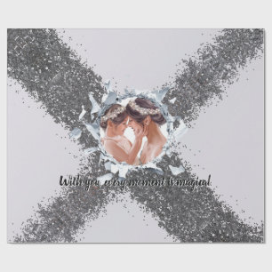 TEXT UND BILD PERSONALISIEREN  GESCHENKPAPIER