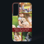 Text und Fotos durch eigene Samsung Galaxy Hülle<br><div class="desc">Text und Fotos durch eigene</div>