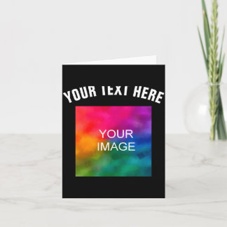 Text-Upload-Foto-Vorlage Jungen Kinder Modern _1  Karte