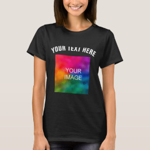 Text-Upload-Foto-Vorlage Jungen Kinder Modern _1 T-Shirt