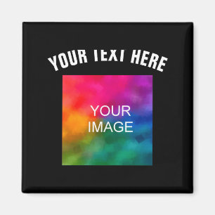 Text-Upload-Foto-Vorlage Jungen Kinder Modern  Magnet