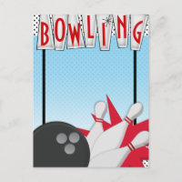 TEXT Vintag Retro Bowling Bowl Night Event hinzufü