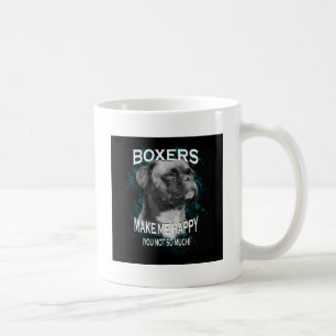 Text von Boxer Dog Animal Liebhaber Tasse
