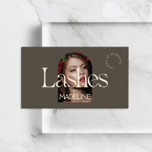 Text von Chic Lashes Elfenbein/Braun