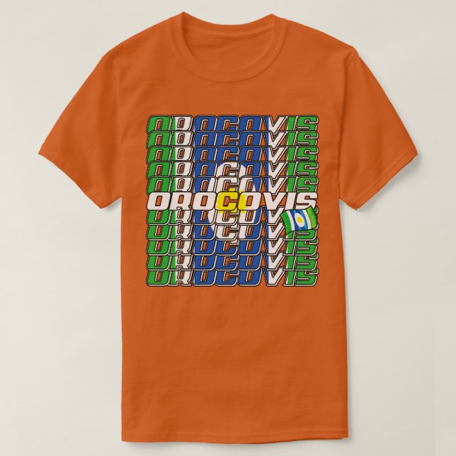 Text von Orocovis Kaskade 3 T-Shirt (Design vorne)