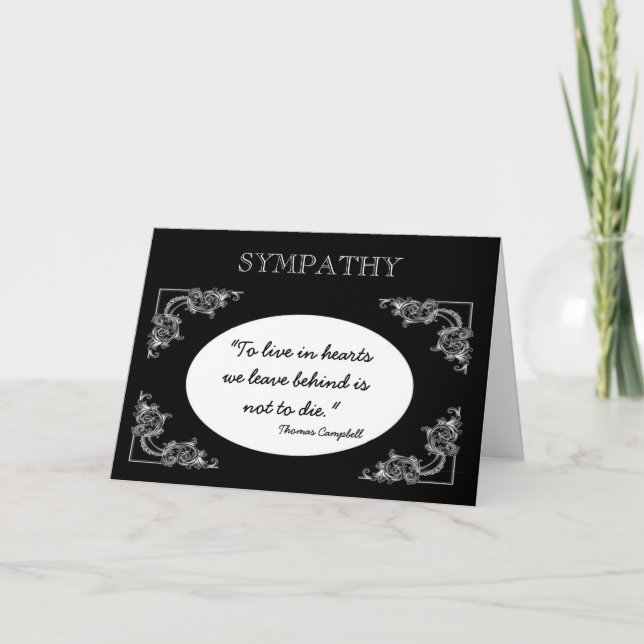 Text von Sympathekarten zum Anpassen Karte (Vorderseite)