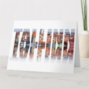 Text von Tallinn, bestehend aus Blick auf die Alts Karte