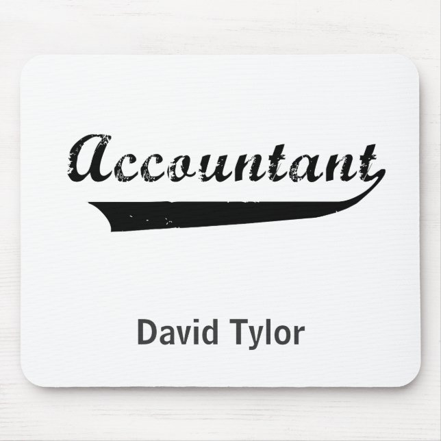 Text zum Sportstil des Accounts Mousepad (Vorne)