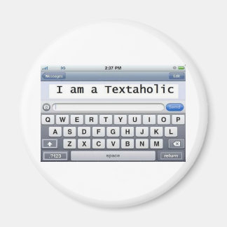 Textaholic Magnet