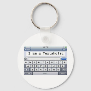 Textaholic Schlüsselanhänger