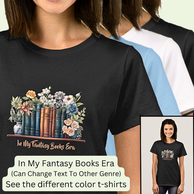 Textänderung in meiner Fantasy-Bücherzeitalter mit T-Shirt (Von Creator hochgeladen)