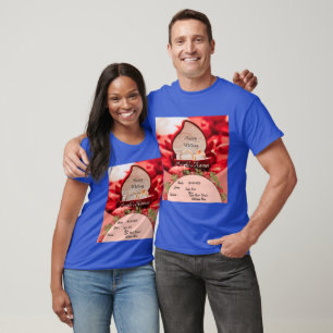 Textbild Hochzeitskleidung Tops - T - Shirt