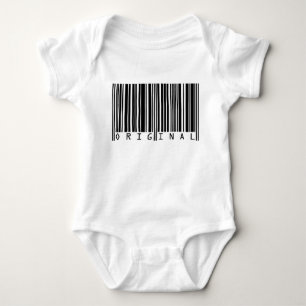 Textdesign Barcode ORIGINAL Baby Strampler