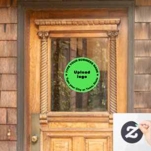Texte zu "Circular Business"-Markenbezeichnungen a Fensteraufkleber