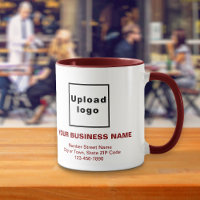 Texte zu den Marken von Maroon und Combo zur Tasse