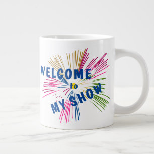 Texte zu Feuerwerkskörpern Jumbo-Tasse