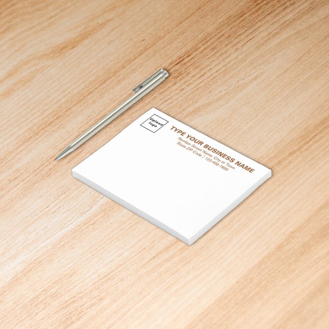 Texte zur Marke "Brawn Business" über Rectangle Post-it Klebezettel (Build brand name awareness. Brown texts of your business brand on heading of rectangle post it note.)
