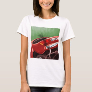 Texten beim Fahren verboten Rick London Lustig T-Shirt