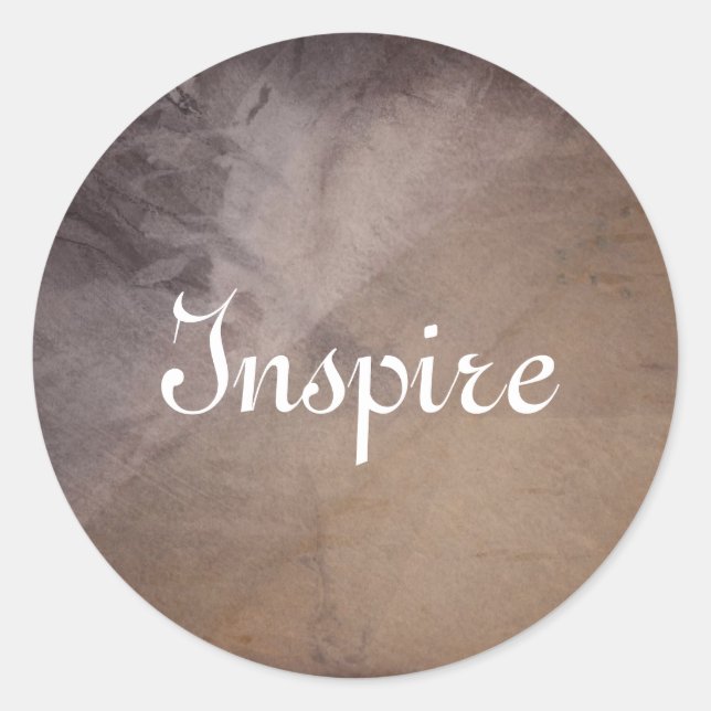 Texter Hintergrund 4 Runder Aufkleber (Vorderseite)